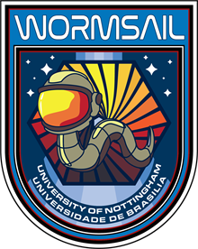 The logo for the Wormsail project