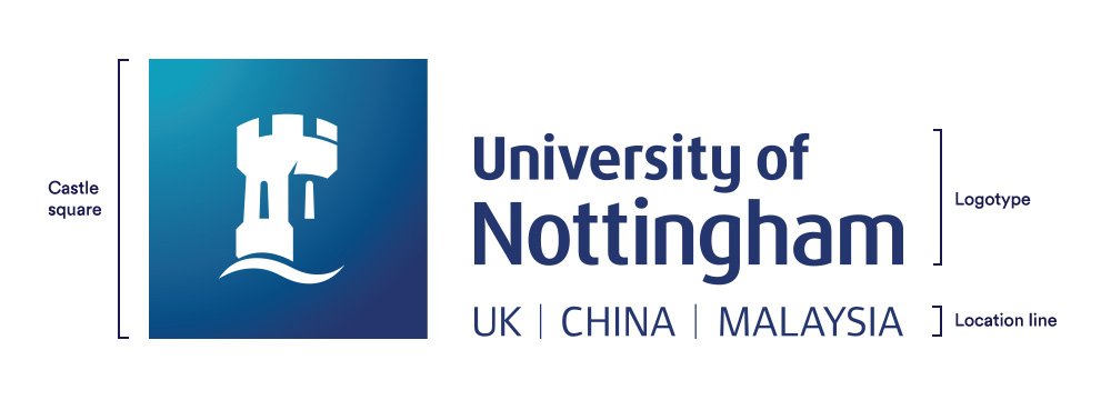 Annotated University of Nottingham logo