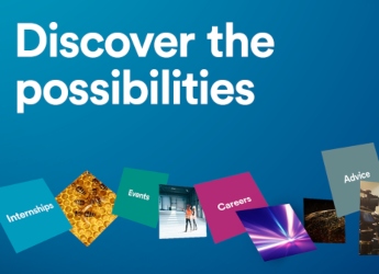 An image displaying the words 'discover the possibilities'