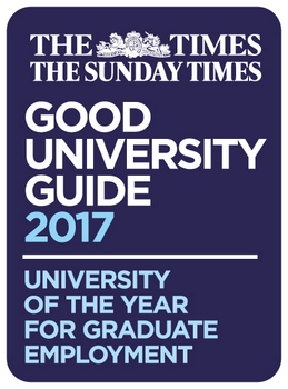 UNI OF THE YEAR FOR GRADUATE EMPLOYMENT