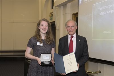 Anni Bailey receives VC&amp;#39;s medal