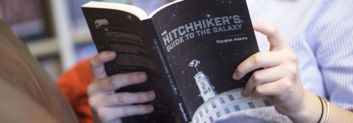 Hitchhikers book only 714x250