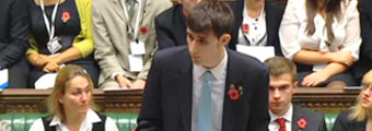 •Three students - Michael Olatokun, Jamie Davies and James Potts - led a UK Youth Parliament debate on Public Transport in the House of Commons