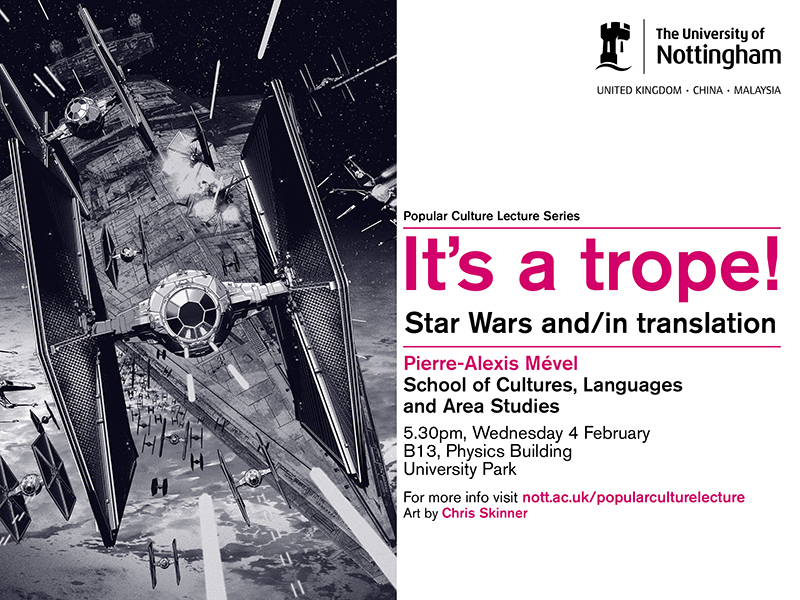 It's a trope! Star Wars and/in translation