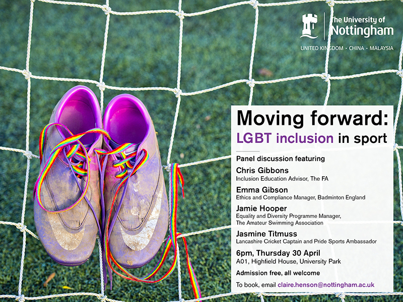 Moving forward: LGBT inclusion in sport