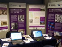AHRC Connected Communities Showcase stand