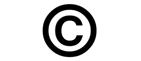 Black Copyright symbol