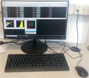 Flow Cytometry analysis station with IDEAS software
