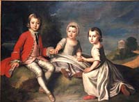 Children of the 2nd Duke of Newcastle by William Hoare