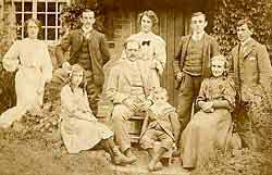 Photograph of the Chambers family