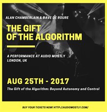 "The Gift of the Algorithm: Beyond Autonomy and Control” - Software developed by David De Roure