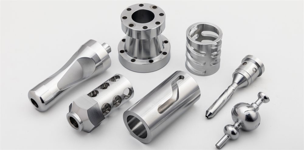 precision turned metal components made on CNC machines for engineering applications (2)