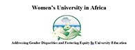 Women's University in Africa logo