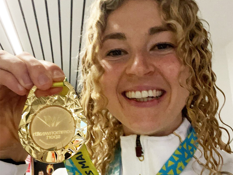 Commonwealth Gold Medallist Gina Kennedy - University of Nottingham Sport