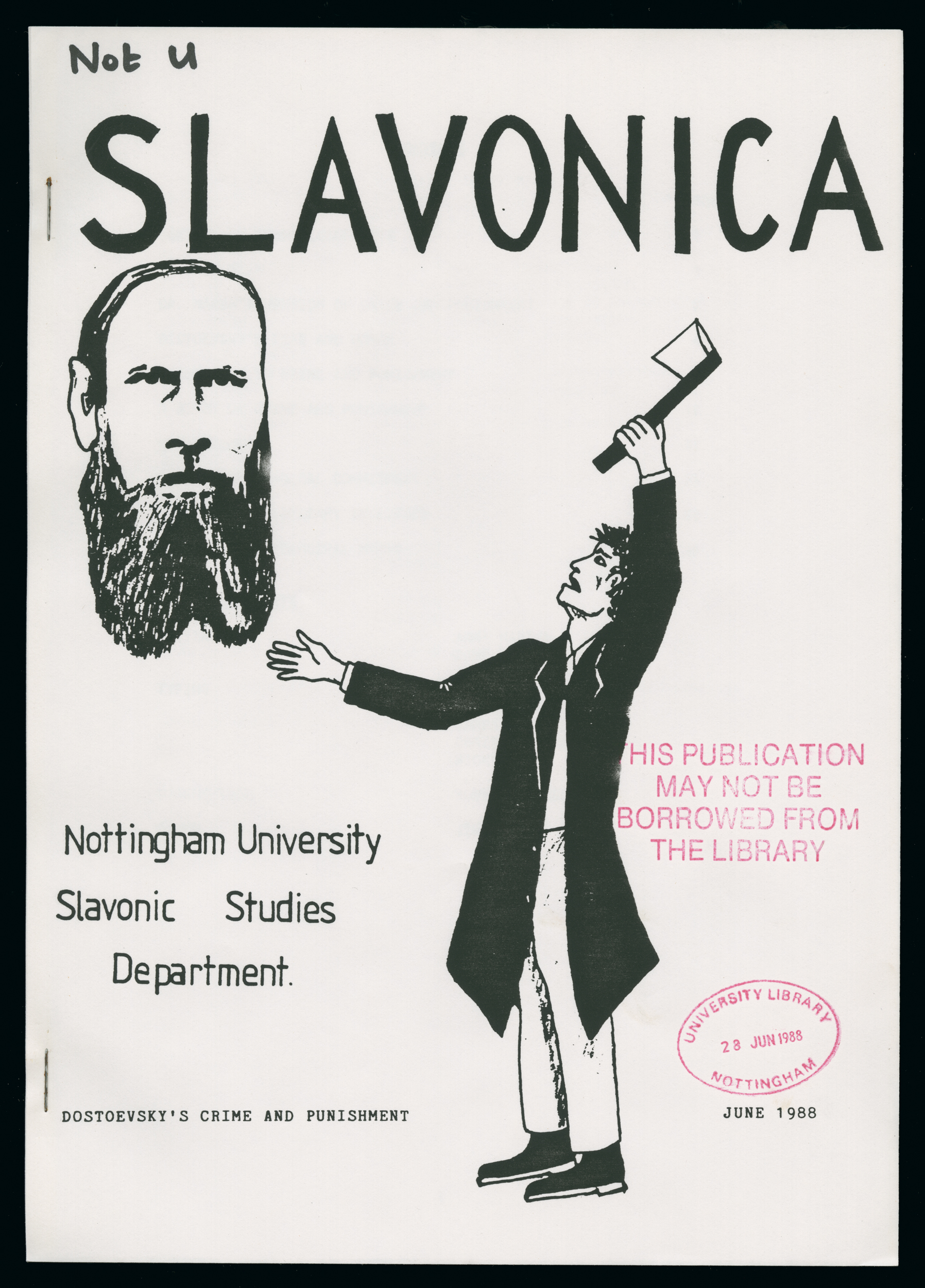 In Russian And Slavonic Studies 16