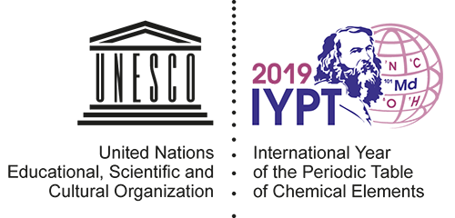 UNESCO International Year of the Periodic Table of Chemical Elements logo