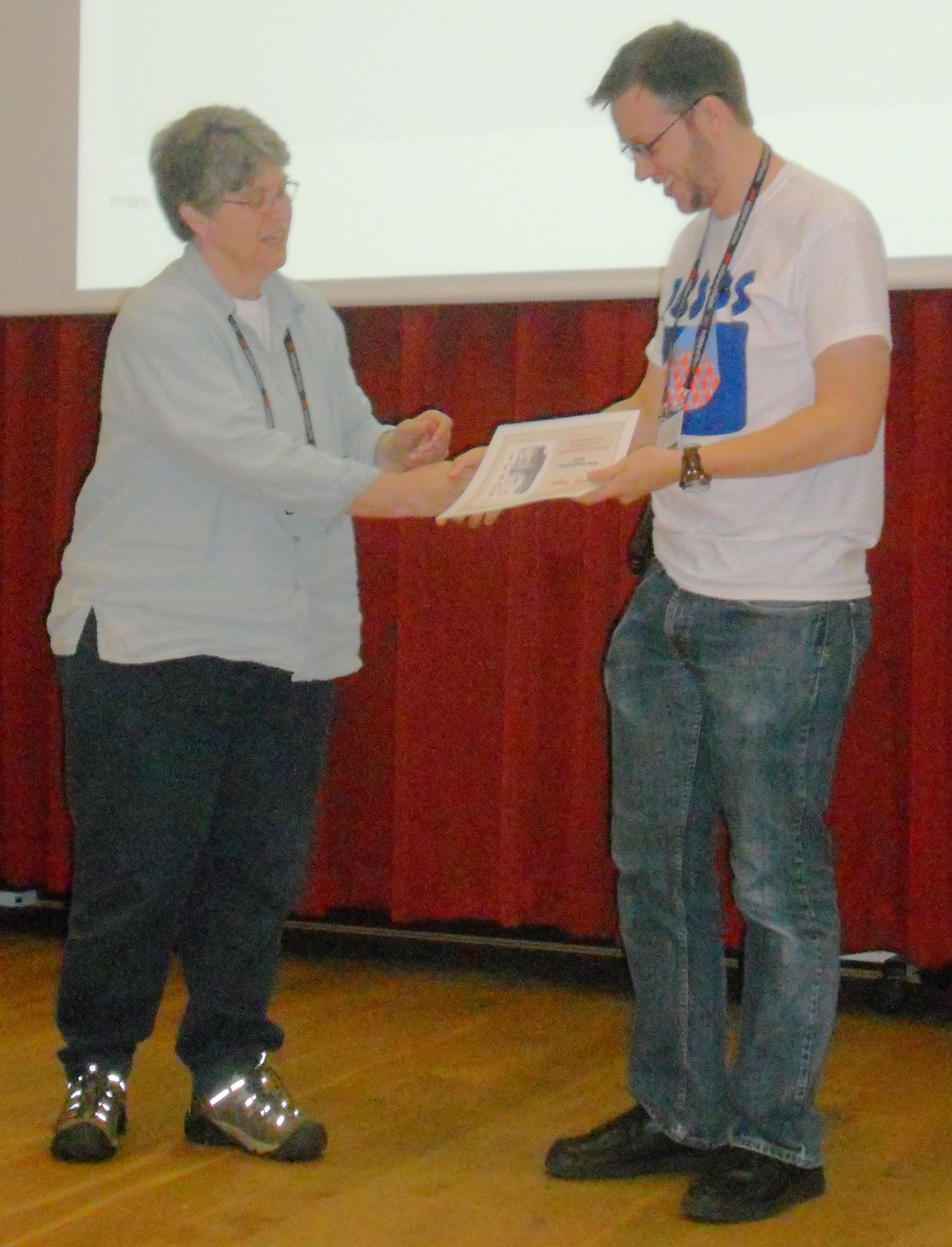 Sam Jarvis wins Young Scientist prize at ICSOS-11