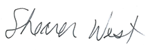 Vice-Chancellor Professor Shearer West signature