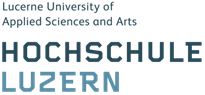 Logo of the Hochschule Luzern (Lucerne University of Applied Sciences and Arts)