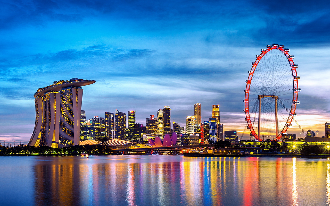 Singapore skyline