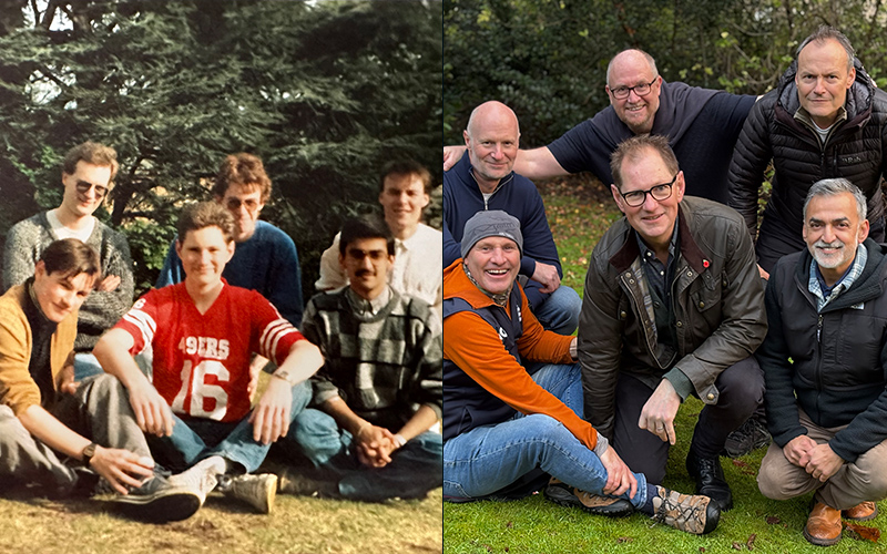 Mike Dilger then now 800x