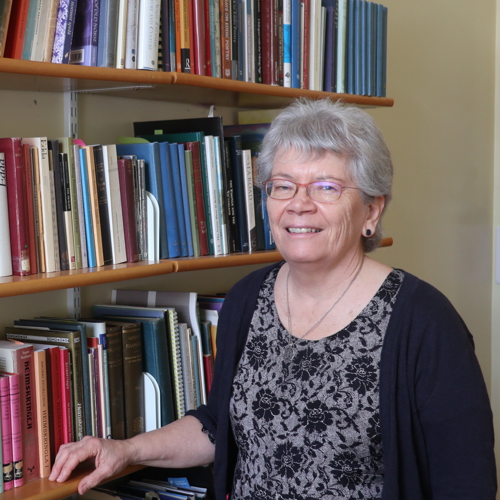 A head and shoulders portrait photo of Judith Jesch