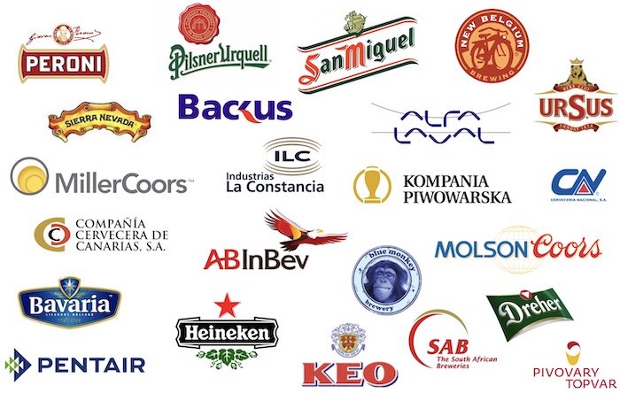 Logos of some companies where ICBS graduates are now employed