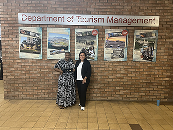 Dr Portia Sifolo and Professor Marina Novelli