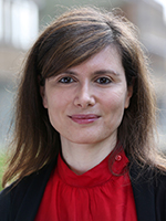 Professional head and shoulders photo of Maria Karafyllia