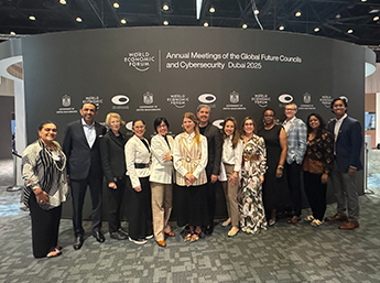 Group of people at the World Economic Forum Global Future Council 2025, in Dubai