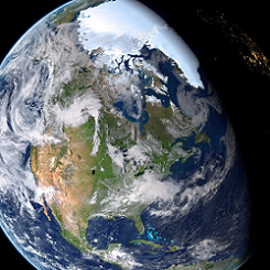 Image of Earth from space