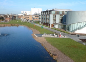 An aerial view of Jubilee Campus