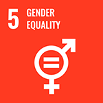 UN-Sustainable Development Goal 05 icon Gender Equality
