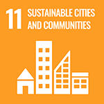 UN-Sustainable Development Goal 11 icon - Sustainable Cities and Communities