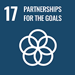 UN Sustainable Development Goal 17 icon -Partnerships for the Goals