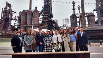 MBA visit to Steelstacks, Bethlehem