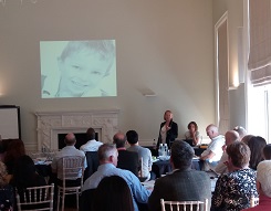 Penny Church speaking 245 x 191