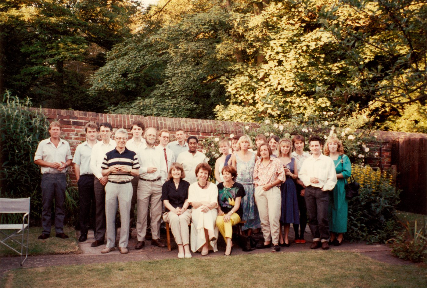 Photo of staff - 1989 edit