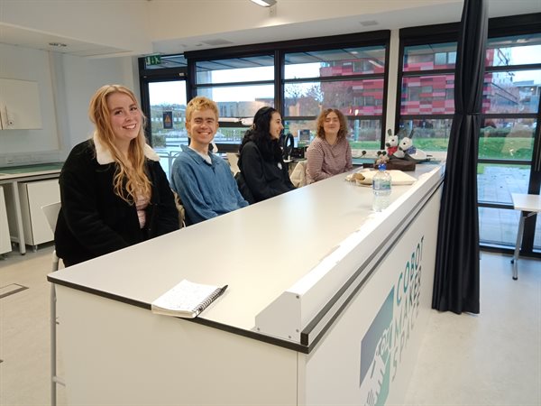 A Group of Students on the 3D Printing Museum Handling Collections Placement