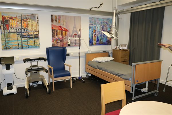 Image of the Care Room at the CMS lab.