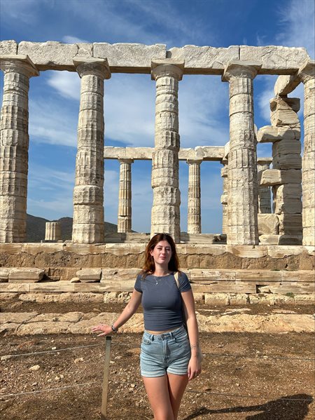 Bryony Reeves is a postgraduate student pursuing an MA degree in Classics