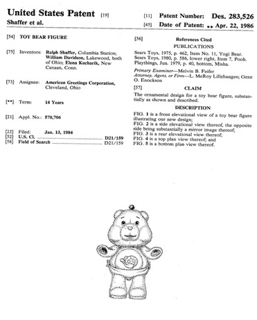 Toy Bear Figure [Love-A-Lot]