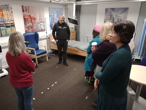 A view of the Care Room or Ward Room