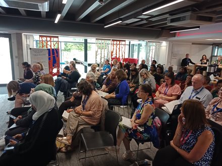 A Selection of Event Attendees During the Conference