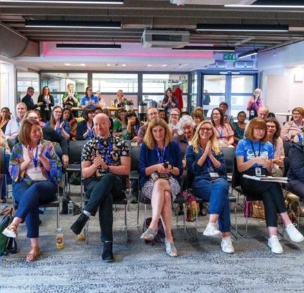 A front view of some of the conference delegates