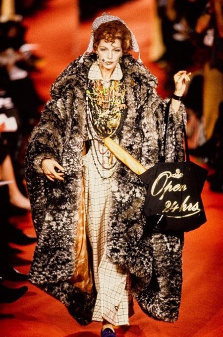 Figure 7:  Vivienne Westwood, Fall 1993 Ready-To-Wear. Vogue Runway. Look 1.