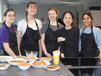 Nutritious recipes created using only food bank ingredients, a kettle and microwave