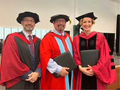 Luis CdeBaca Hon degree