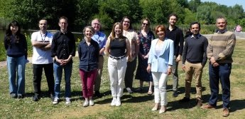 Researchers from University of Nottingham and University of Bristol on Jubilee Campus