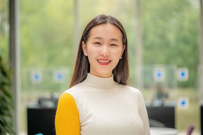 Photo of Weiyao Meng smiling